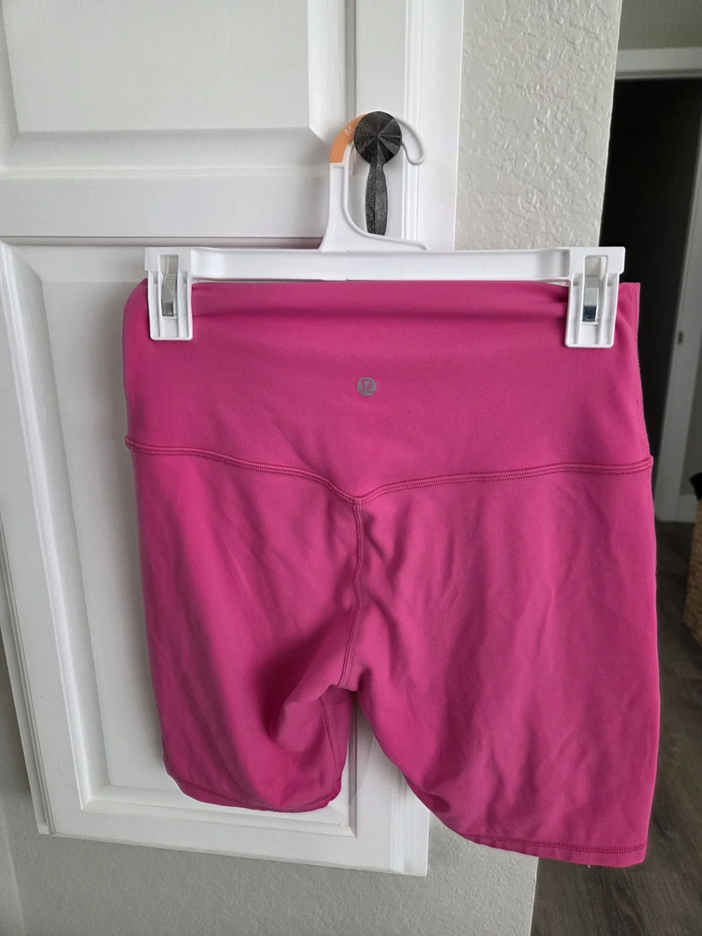 lululemon athletica Hot Pink High-Rise Bike Shorts